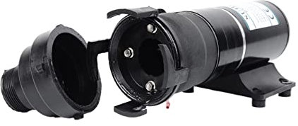 Bomba sumergible Bomba de agua ultra silenciosa Bomba elevadora de aguas residuales de 32 l/min for tanque séptico, for yates, uso doméstico, 12 V, 24 V, for inodoro, cocina, basura, bomba de agua de