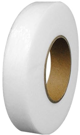 Junohawk 64m Iron-On Hemtape, 2cm Wide Extra Strong No-Sew Hemming Tape for Trousers, Curtains, Ironing and Fabric Bonding