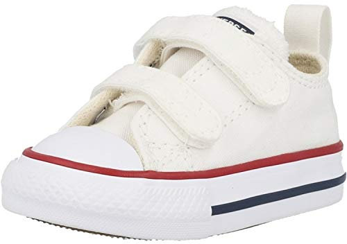 Converse Jungen 769029c_23 plimsolls, White Garnet White 102 Optical White, 23 EU