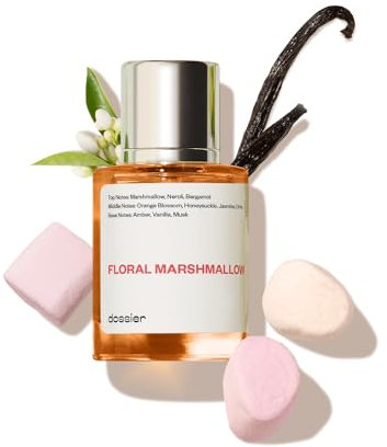 Dossier - Eau de Parfum - Floral Marshmallow - Inspired by By Kilia.n's Love,Don't Be Shy - Perfume Luxury - Pure Infused - Vegan - Feminine - For Women -Fragrance 1.7 Fl 0z (Spray 50ml)