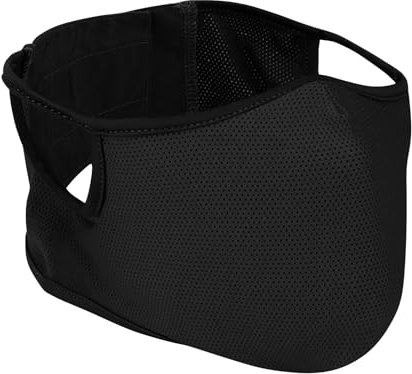 Qavctw Tactical Shooting Mask Foldable Airsoft Silicone Mask Breathable Free Ear Outdoor Half Face Mesh Military Mask for Shooting Riding Climbing Paintball Hunting Game ﻿