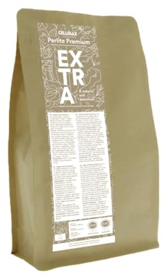 Cellmax Perlite Premium 5L Natürlicher Blumenerdeverbesserer