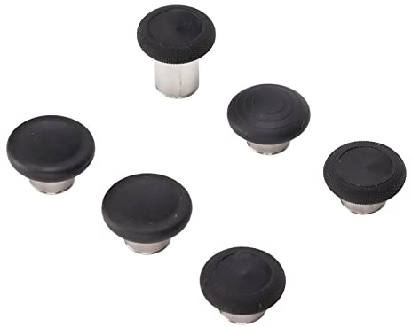 Annadue Joystick di Ricambio in Metallo da 6 Pezzi Joystick di Scambio Impugnatura per One Series 2, Impugnature per Stick Analogici con Impugnatura Strutturata per un Controllo di Precisione