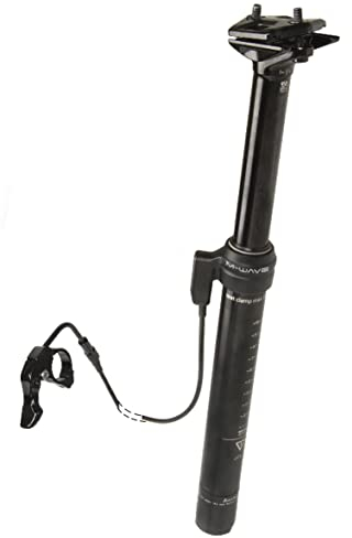 M-Wave LEVITATE C Höhenverstellbare Sattelstütze, schwarz, Ø 30,9 mm, Länge 400 mm