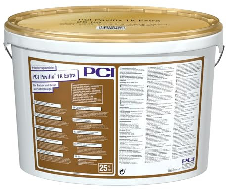PCI Pavifix 1K Extra Mortier pour joints de pavés en pierre naturelle et en béton Sika Beige 25 kg
