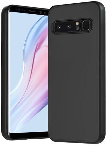 Agedate Handyhülle für Samsung Galaxy Note 8 hülle, Antikratzer, Anti-Schock, Anti-Rutsch Schutzhülle, Unterstützt kabelloses Laden,Anti-Fingerabdruck Fallschutz Handyhülle für Note 8