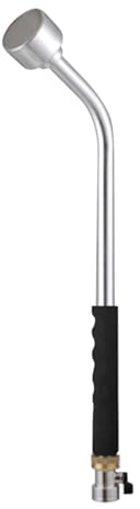 Lanza de riego por aspersión: varilla de manguera ďe jardín extensible, boquilla đe flujo, rociador d́e riego d̄e alta presión, mango dé agarre ergonómico, construcción ďé tubo đé metal | Herramienta