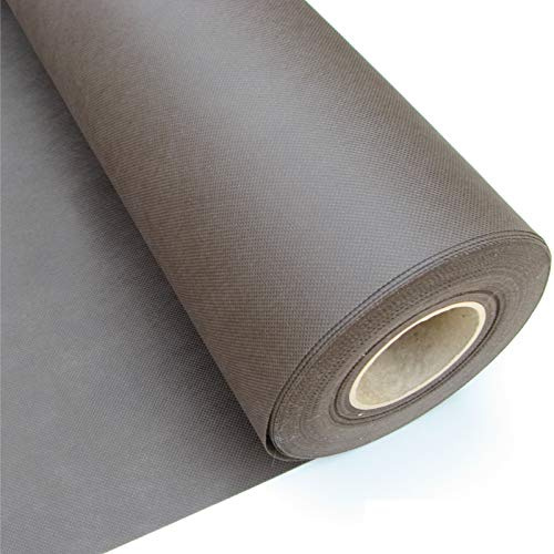 Masgard® Unkrautvlies Gartenvlies in Gärtnerqualität 80 g/m² braun Verschiedene Abmessungen UV-stabilisiert reißfest (1,00 m x 50,00 m = 50 m² (Rolle))