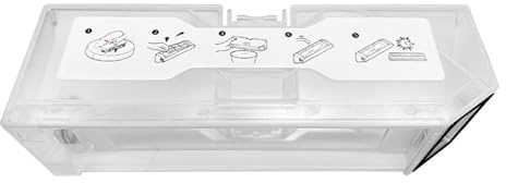HMHAMA Dammbehållare låda dammuppsamlande box passar för Roborock P10/Q Revo robotdammsugare reservdelar