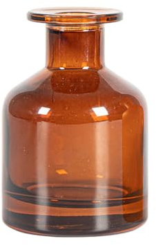 ASTRQLE Amber Glass Diffuser Bottles, 100ml, 3.5oz, Anti-Slip, Classic Design, Perfect for Home, Spa, Wedding, Meditation, Bathroom