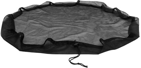 Kisangel Rain Barrel Filter for Outdoor Garden Use Mesh Protective Cover for Water Barrel Debris and