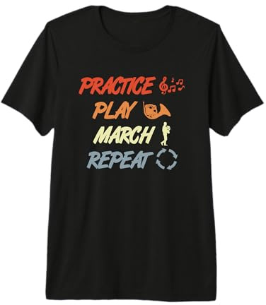 Motivation du cor d'harmonie T-Shirt Haut de Gamme
