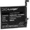 vhbw Akku kompatibel mit Xiaomi M2011K2C, M2011K2G, Mi 11 5G, Mi 11T Handy Smartphone Telefon (4300mAh, 3,85V, Li-Polymer)