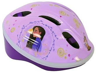 Casco da bicicletta Disney Wish per bambini | casco per bambini 3 anni | taglia 52-56 | 220g leggero | regali per ragazze | accessori per biciclette | giocattoli per esterni | casco