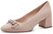 MARCO TOZZI Damen Pumps mit Blockabsatz Vegan, Beige (Powder), 42 EU