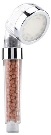 Cabezal de Ducha con Alimentación de Agua LED Partículas de Aniones de Color Cambiando el Baño de la Mano para la Experiencia de Ducha Relajante (Control de temperatura Tres