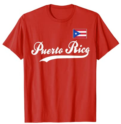 Puerto Rico T-shirt de baseball classique T-Shirt