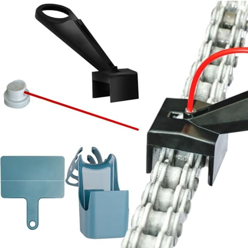 Applicateur De Lubrifiant pour Chaîne De Moto, Applicateur De Graisse De Chaîne De Moto, Aide Au Graissage De Chaîne De Moto pour Lubrifiant De Chaîne, Cire, Dégraissant De Chaîne