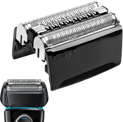 52B Series 5 Ersatzklingen, Ersatzklingen für Braun Series 5, Nass- und Trockenrasierer für Männer,Rasierköpfe kompatibel mit Braun Modellen 5018S, 5020CS, 5050CS, 5031S