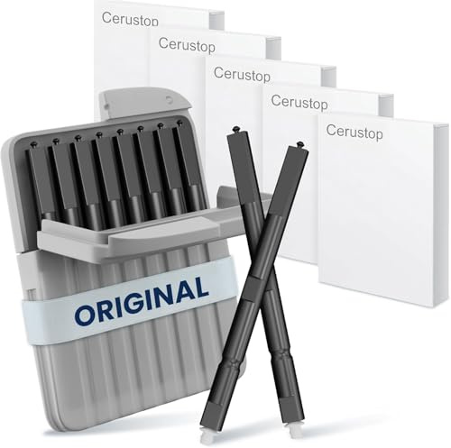 Original Cerustop Filtro para Audífonos (5 Pack, 40 Piezas) – Filtros Anticerumen Premium | Compatible con Phonak, Widex, Unitron, Resound, Hansaton y Audio Service – Accesorios para Audífonos