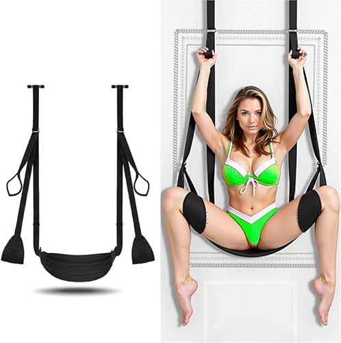 Sex Furniture for Adult Couples Hanging Swing Portable Door Swing Holds up to 300lbs Couples Toys Sex Toys for Bedroom Sexy Accessories for Adjustable Adult Yoga Sweater P8