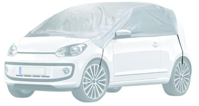 TrendLine Autohalbgarage S 233 x 152 x 58 cm Halbgarage Abdeckplane Faltgarage