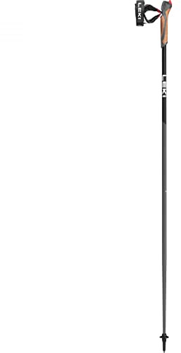 LEKI Response stavar, mörk antracit svart-vit, 130 cm