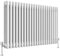 Heilmetz 600 x 1200 Column Radiator Triple, White Horizontal Radiator 3 Cast Iron Column Radiator Traditional Central Heating Radiator