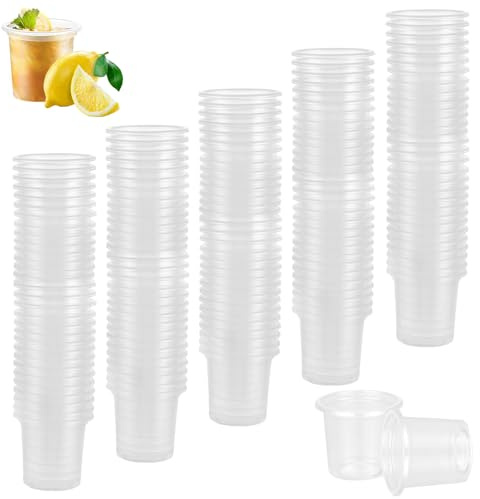 Snapsglas 200 st. snapsglas 2 cl. /20 ml anslagstavla dryckesbägare skottmugg tillverkad av PS material skottglas återanvändbara för provsmakning fester jul födelsedagar