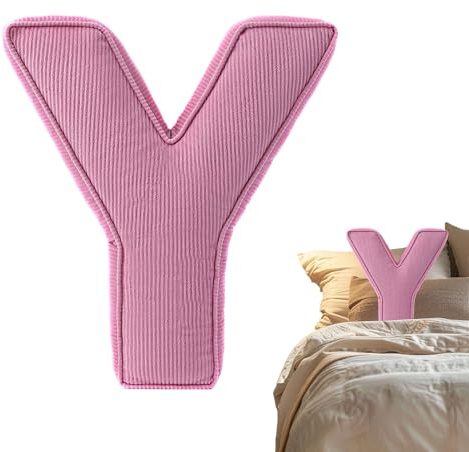 cuscinoPer Peluche Alfabeto - cuscinoDi Lettera Inglese, Imbottito Coccoloso | Cuscini Di Decorazione Del Letto Morbido, cuscinoPeluche Lavabile In Lavatrice Per Sala Da Gioco, Soggiorno E Decorazi