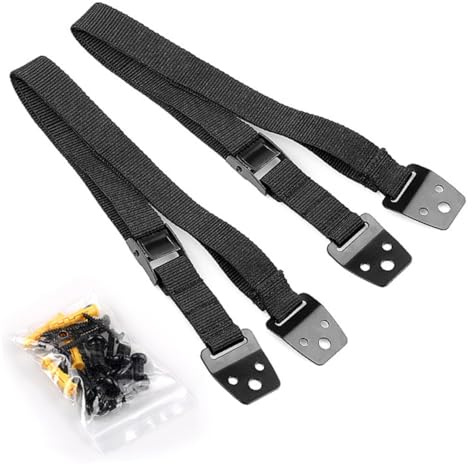 UTHCLO Correa de Pared Antivuelco para Muebles y Tv en Color Negro, Cierre de Seguridad para Bebés, Material Plástico y Metal, Protección Anticaídas para Niños