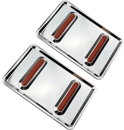 IWOWHERO Lot de 2 Tapis Isolants Anti-Brûlure pour Fer à Repasser Vapeur en Acier Inoxydable 216 X 142 CM Support Résistant à la Chaleur et Antidérapant Protection pour Table de