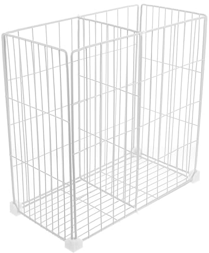 GANAZONO Organizador Frigorífico Divisores y Cesta Resistente para Almacenamiento en Congeladores Verticales, Estantes de Cocina y Despensas