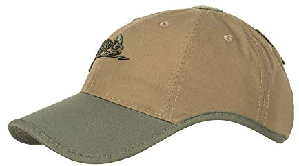 Helikon-Tex Herren -Polycotton Helikon Tex Logo Cap Polycotton Ripstop Coyote Olive Green A, Grün, Einheitsgröße EU