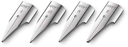 'Lamy Set d'écriture Plumes Profi | pour tous les modèles courants Stylo plume Lamy – Safari, AL-star etc, Feder Set, F, B, M, EF | silber, 1