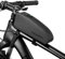 ROCKBROS Fahrrad Rahmentasche wasserdichte Fahrradtasche MTB Lenkertasche Oberrohrtasche Schwarz 1L /1.6 L