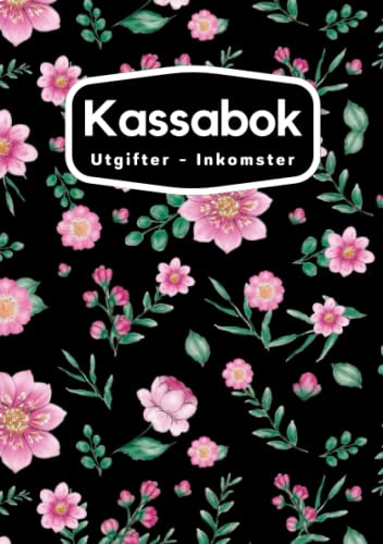 Kassabok: Svenska Kassabok för Inkomster - Utgifter | (+3200 transaktioner) 110 Sidor - A5 - 14.8 x 210 cm