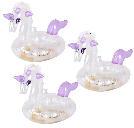 TOYANDONA 3pièces Bouées Gonflables pour Boissons Support De Flottant Pratique pour Piscine pour