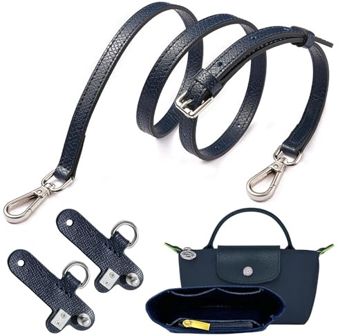 Organizzatore per borsa Longchamp, tracolla per borsa Longchamp da donna, tracolla da trasporto per Longchamp Mini, organizzatore per Longchamp Pliage Mini, organizzatore per borse (blu)