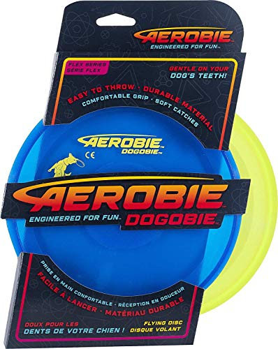Aerobie - 6046416 - Dogobie, Frisbee mit Durchmesser 20cm, farblich Sortiert