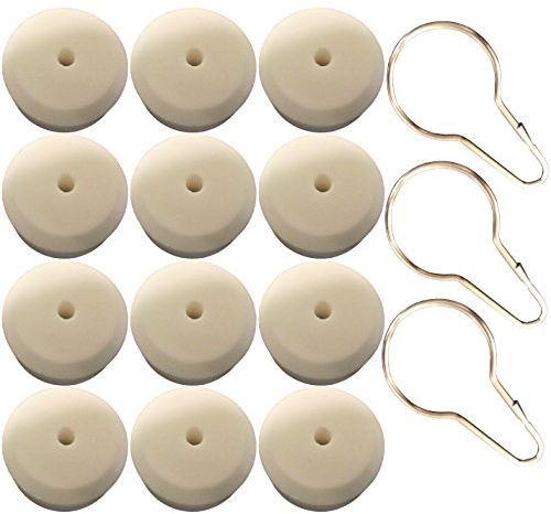 Rite Farm Products 12 Salt Mineral Lick Spool Wheels & 3 Hangers Rabbit Guinea Pig Hamster Chinchilla