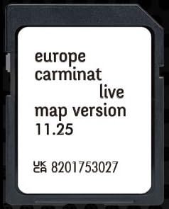 Carte SD Navigation GPS Europe 2024-11.25 - Compatible avec Renault Tomtom Live