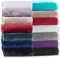 Kuscheli® - warme Spannbettlaken 180x200cm - 200x200cm schwarz kuschelige Winter Cashmere-Touch Plüsch Bettlaken - Jersey Fleece Biber Spannbetttuch Laken