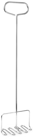 HENDI Kartoffelstampfer, Gemüsestampfer, Geschirrspülmaschinengeeignet, 180x(H)770mm, Edelstahl