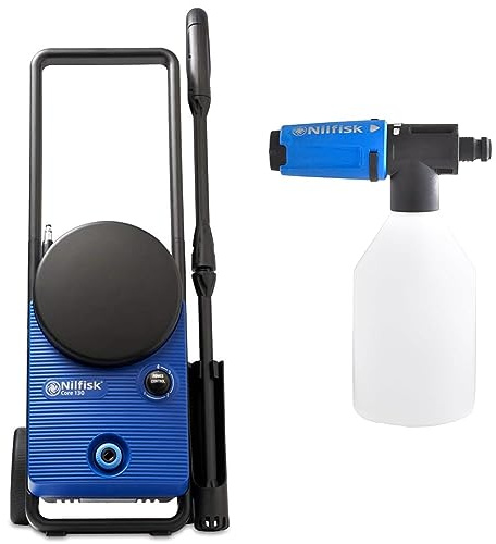 Nilfisk Core 130 Bar High Pressure Washer with Car Wash Auto Bundle
