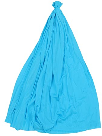 SPYMINNPOO Yoga Swing Hammock,Elastic Fabric Flying Aerial Yoga Hammock Fabric Strength Training Inversion Equipment for Professionals and Beginners (Sky Blue)