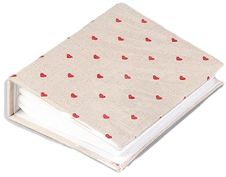 Hixingo Album Photo 10x15 200 Pochettes, Grand Taille Commémoratif Traditionnel pour Famille/Mariage/Voyage/Bébé (5'', Amour)
