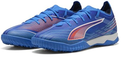 PUMA Unisex 6 Match Tt Fussballschuh, Ultra Blau Weiß Leuchtend Rot, 39 EU