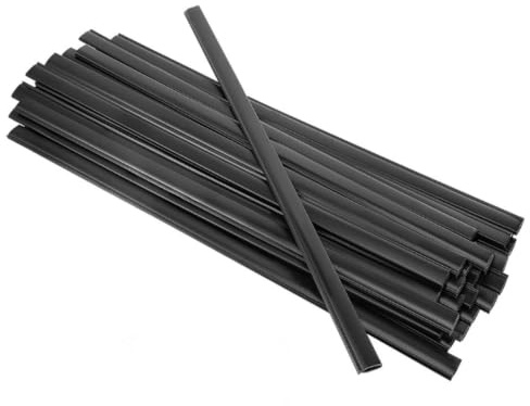 Yechiry Bandes de Margelles Extra Longues Clips de Verrouillage (45 pièces) | Revêtement de Piscine en PE24 pouces noir paquet de 45 pour piscines hors sol rondes et ovales de 27 pouces maintien sécurisé