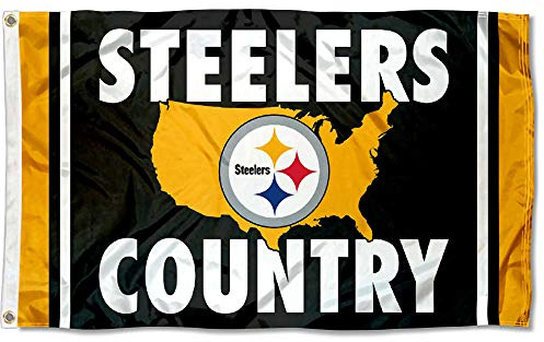 Pittsburgh Steelers Country Nation Flag
